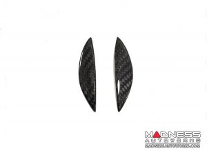 Alfa Romeo Giulia Gear Knob Side Trim - Carbon Fiber - Pre '20 models Alfa Romeo Giulia Gear Knob Side Trim - Carbon Fiber - Pre '20 models